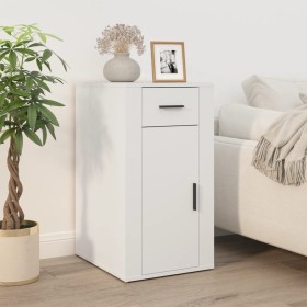 Armario de escritorio madera contrachapada blanco 40x49x75 cm by , Closets and storage - Ref: Foro24-816792, Price: 75,20 €, ...