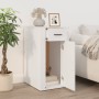 Armario de escritorio madera contrachapada blanco 40x49x75 cm von , Schränke und Lagerung - Ref: Foro24-816792, Preis: 75,20 ...