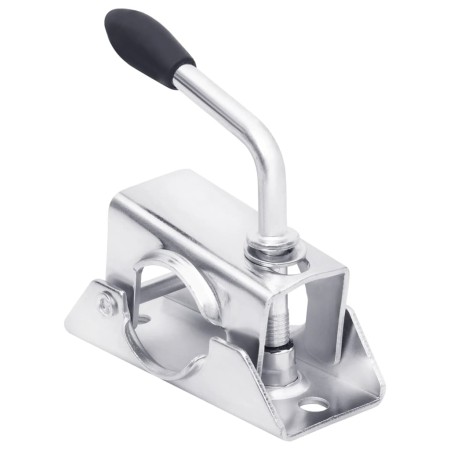 Abrazadera para rueda jockey acero galvanizado 13,5x6,5x14 cm von , Anhänger für Güter und Transport - Ref: Foro24-152244, Pr...