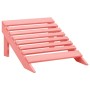 Silla jardín Adirondack con otomana madera maciza de abeto rosa von , Gartenstühle - Ref: Foro24-315867, Preis: 110,75 €, Rab...