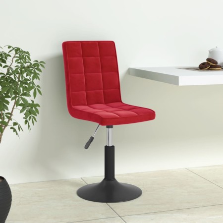 Sillas de comedor giratorias 4 uds terciopelo rojo vino tinto von , Essstühle - Ref: Foro24-3089295, Preis: 210,27 €, Rabatt: %