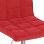 Sillas de comedor giratorias 4 uds terciopelo rojo vino tinto von , Essstühle - Ref: Foro24-3089295, Preis: 210,27 €, Rabatt: %