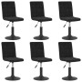 Sillas de comedor giratorias 6 unidades terciopelo negro von , Essstühle - Ref: Foro24-3089297, Preis: 413,63 €, Rabatt: %