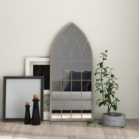 Espejo de interior hierro color arena 100x45 cm by , Mirrors - Ref: Foro24-3093511, Price: 125,19 €, Discount: %