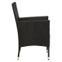Set comedor de jardín 9 piezas y cojines ratán sintético negro by , Garden sets - Ref: Foro24-3094846, Price: 650,94 €, Disco...