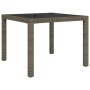 Set de comedor de jardín 5 pzas y cojines ratán sintético gris de , Conjuntos de jardín - Ref: Foro24-3094934, Precio: 419,33...