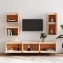 Muebles para TV 6 piezas madera maciza de pino von , TV-Möbel - Ref: Foro24-3100184, Preis: 243,40 €, Rabatt: %