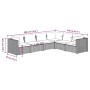 Set de muebles de jardín 6 pzas y cojines ratán sintético gris de , Conjuntos de jardín - Ref: Foro24-3101717, Precio: 716,24...