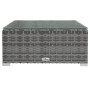 Set de muebles de jardín 9 pzas y cojines ratán sintético gris by , Garden sets - Ref: Foro24-3102749, Price: 1,00 €, Discoun...