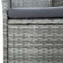 Juego de comedor de jardín 9 piezas con cojines gris de , Conjuntos de jardín - Ref: Foro24-3103587, Precio: 832,31 €, Descue...