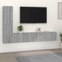 Set de muebles para TV 4 pzas madera contrachapada gris Sonoma von , TV-Möbel - Ref: Foro24-3114316, Preis: 134,35 €, Rabatt: %