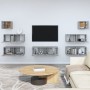 Set de muebles para TV 7 pzas madera contrachapada gris Sonoma von , TV-Möbel - Ref: Foro24-3114548, Preis: 213,36 €, Rabatt: %