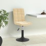 Sillas de comedor giratorias 4 unidades terciopelo crema von , Essstühle - Ref: Foro24-3089288, Preis: 218,91 €, Rabatt: %