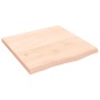Encimera de baño madera maciza sin tratar 60x60x(2-4) cm by , Countertops - Ref: Foro24-3156015, Price: 67,84 €, Discount: %