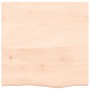 Encimera de baño madera maciza sin tratar 60x60x(2-4) cm by , Countertops - Ref: Foro24-3156015, Price: 67,84 €, Discount: %