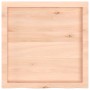 Encimera de baño madera maciza sin tratar 60x60x(2-4) cm by , Countertops - Ref: Foro24-3156015, Price: 67,84 €, Discount: %