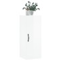 Armario de pared madera ingeniería blanco brillo 34,5x34x90 cm de , Aparadores - Ref: Foro24-834996, Precio: 60,20 €