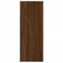 Armario de pared madera ingeniería marrón roble 34,5x34x90 cm by , Sideboards - Ref: Foro24-835001, Price: 48,35 €, Discount: %