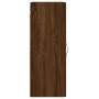 Armario de pared madera ingeniería marrón roble 34,5x34x90 cm by , Sideboards - Ref: Foro24-835001, Price: 48,35 €, Discount: %