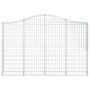 Cestas gaviones 30 uds forma de arco hierro 200x30x120/140 cm von , Töpfe und Pflanzgefäße - Ref: Foro24-3145468, Preis: 2,00...
