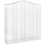 Cestas de gaviones 7 uds forma de arco hierro 200x50x200/220 cm von , Töpfe und Pflanzgefäße - Ref: Foro24-3145750, Preis: 98...