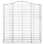 Cestas de gaviones 7 uds forma de arco hierro 200x50x200/220 cm von , Töpfe und Pflanzgefäße - Ref: Foro24-3145750, Preis: 98...