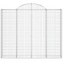 Cestas gaviones 2 uds forma de arco hierro 200x30x160/180 cm von , Töpfe und Pflanzgefäße - Ref: Foro24-3146173, Preis: 207,7...