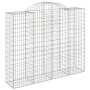 Cestas gaviones 40 uds forma de arco hierro 200x50x160/180 cm von , Töpfe und Pflanzgefäße - Ref: Foro24-3146401, Preis: 4,00...