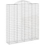 Cestas de gaviones 13 uds forma de arco hierro 200x50x220/240cm von , Töpfe und Pflanzgefäße - Ref: Foro24-3146457, Preis: 1,...