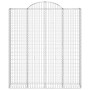 Cestas de gaviones 13 uds forma de arco hierro 200x50x220/240cm von , Töpfe und Pflanzgefäße - Ref: Foro24-3146457, Preis: 1,...
