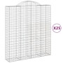 Cestas de gaviones 25 uds forma de arco hierro 200x50x220/240cm von , Töpfe und Pflanzgefäße - Ref: Foro24-3146462, Preis: 3,...
