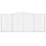 Cestas gaviones 7 uds forma de arco hierro 400x30x160/180 cm von , Töpfe und Pflanzgefäße - Ref: Foro24-3146910, Preis: 1,00 ...