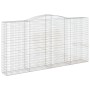 Cestas de gaviones 15 uds forma de arco hierro 400x50x200/220cm von , Töpfe und Pflanzgefäße - Ref: Foro24-3147070, Preis: 3,...