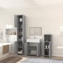 Set de muebles de baño 4 pzas madera contrachapada gris sonoma von , Badezimmermöbel - Ref: Foro24-3154404, Preis: 179,52 €, ...