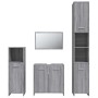 Set de muebles de baño 4 pzas madera contrachapada gris sonoma von , Badezimmermöbel - Ref: Foro24-3154404, Preis: 179,52 €, ...