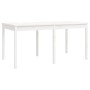 Juego de comedor de jardín 7 piezas madera maciza pino blanco von , Gartensets - Ref: Foro24-3154714, Preis: 608,64 €, Rabatt: %