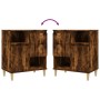 Aparadores 3 uds madera contrachapada roble ahumado 60x35x70 cm von , Sideboards - Ref: Foro24-3185740, Preis: 204,88 €, Raba...