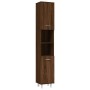 Set de muebles de baño 4 pzas madera contrachapada marrón roble von , Badezimmermöbel - Ref: Foro24-3187614, Preis: 241,89 €,...