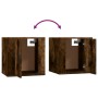 Set de muebles de TV 4 pzas madera contrachapada roble ahumado von , TV-Möbel - Ref: Foro24-3188435, Preis: 120,46 €, Rabatt: %