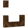 Set de muebles de TV 5 pzas madera contrachapada roble ahumado von , TV-Möbel - Ref: Foro24-3188579, Preis: 206,14 €, Rabatt: %