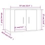 Set de muebles de TV 4 pzas madera contrachapada roble ahumado von , TV-Möbel - Ref: Foro24-3188771, Preis: 175,44 €, Rabatt: %