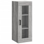 Aparador alto madera contrachapada gris Sonoma 34,5x34x180 cm by , Sideboards - Ref: Foro24-3199239, Price: 125,76 €, Discoun...