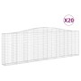 Cestas de gaviones 20 uds forma de arco hierro 400x30x120/140cm von , Töpfe und Pflanzgefäße - Ref: Foro24-3145849, Preis: 3,...