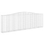 Cestas de gaviones 20 uds forma de arco hierro 400x30x120/140cm von , Töpfe und Pflanzgefäße - Ref: Foro24-3145849, Preis: 3,...