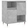 Aparadores 2 uds madera contrachapada gris hormigón de , Aparadores - Ref: Foro24-3190121, Precio: 111,67 €, Descuento: %