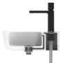 SCHÜTTE Grifo monomando de lavabo NEW YORK negro mate by , Faucets - Ref: Foro24-446549, Price: 118,85 €, Discount: %
