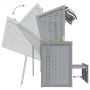 Silla Strandkorb con cojines ratán sintético madera azul blanco de , Tumbonas - Ref: Foro24-318660, Precio: 296,67 €, Descuen...