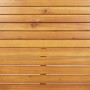 Tumbona con cojín madera maciza de acacia y acero inoxidable de , Tumbonas - Ref: Foro24-3061462, Precio: 240,67 €, Descuento: %