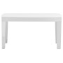 Set de muebles de jardín 4 piezas con cojines plástico blanco von , Gartensets - Ref: Foro24-3052964, Preis: 340,77 €, Rabatt: %