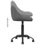 Silla de comedor de terciopelo gris oscuro von , Essstühle - Ref: Foro24-335361, Preis: 90,28 €, Rabatt: %